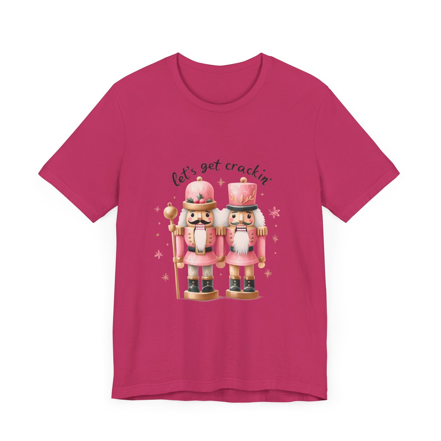 Funny Nut Cracker Christmas Women's Jersey Short Sleeve Tee