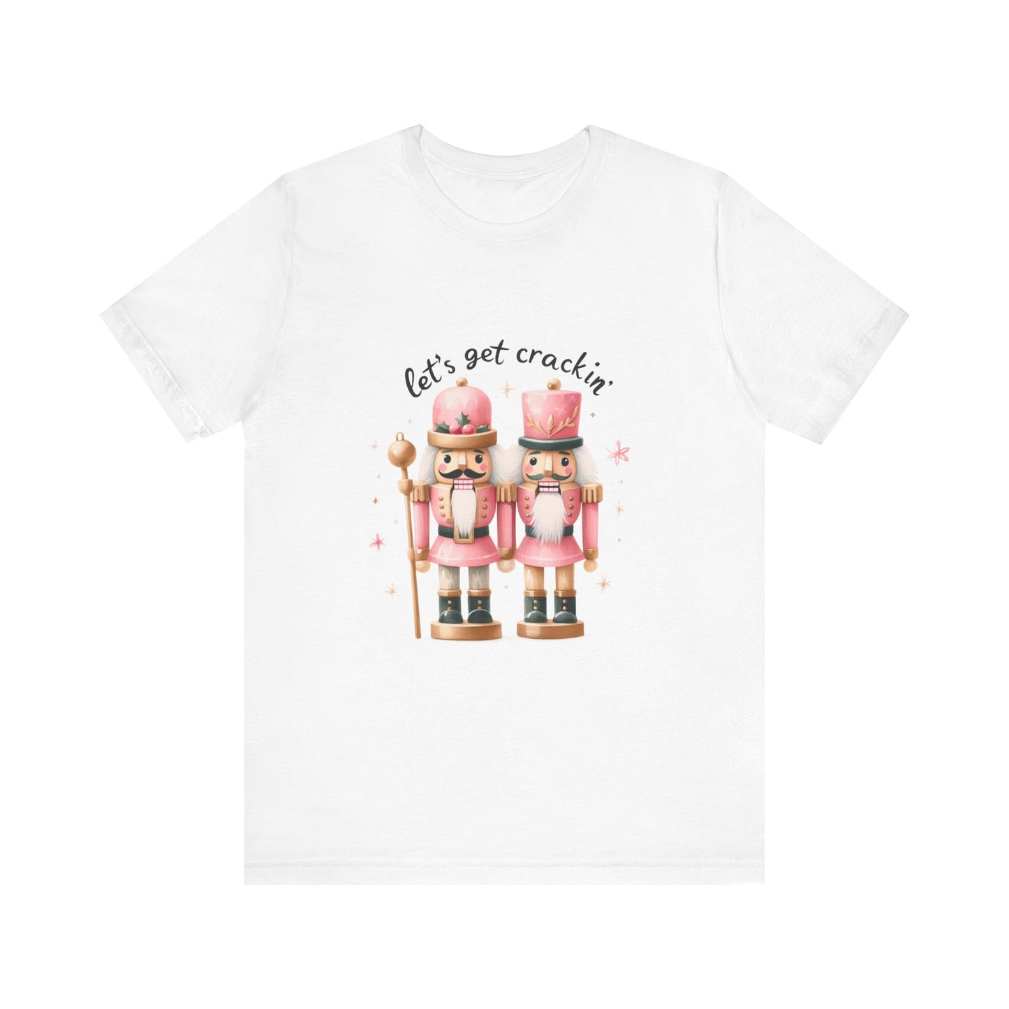 Funny Nut Cracker Christmas Women's Jersey Short Sleeve Tee