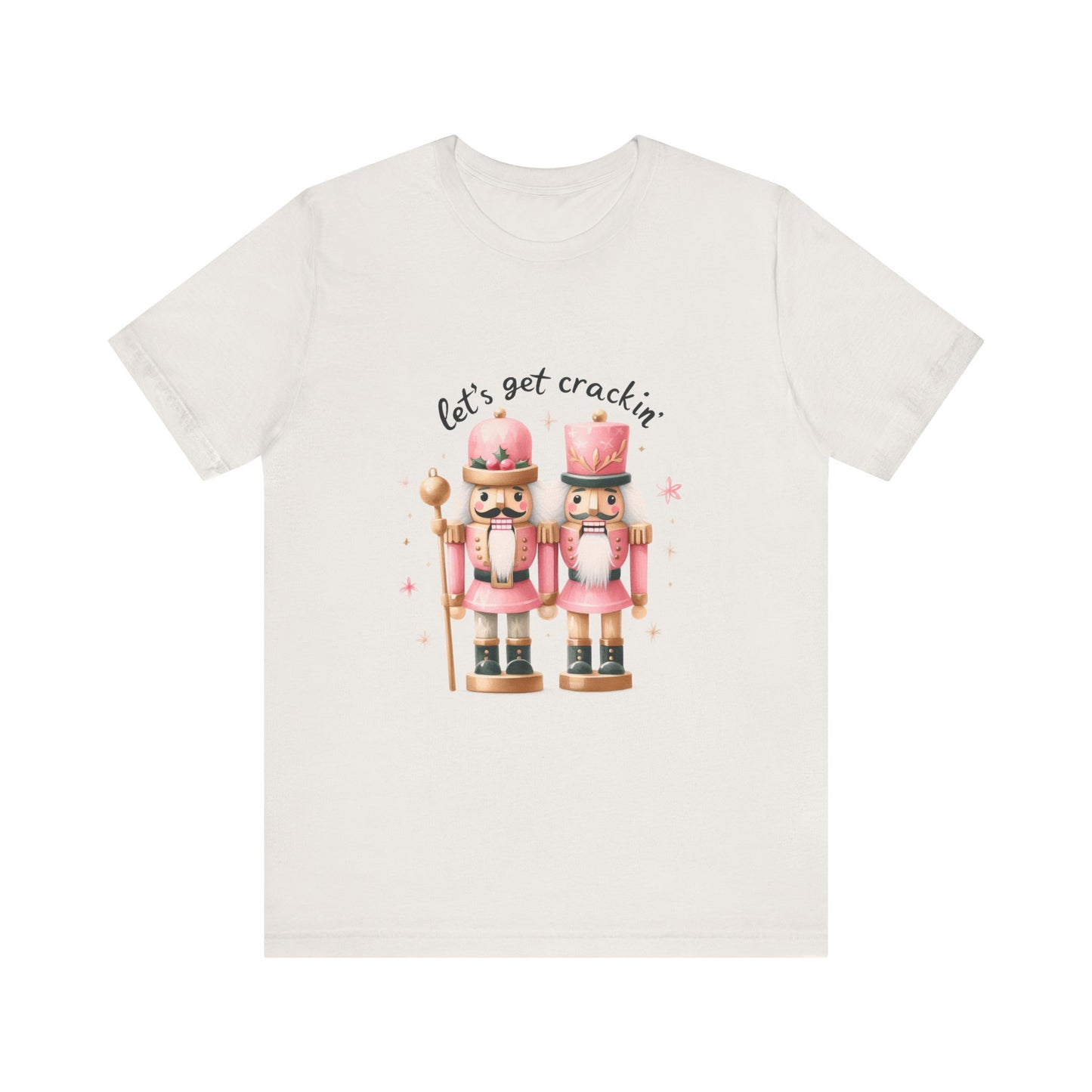 Funny Nut Cracker Christmas Women's Jersey Short Sleeve Tee