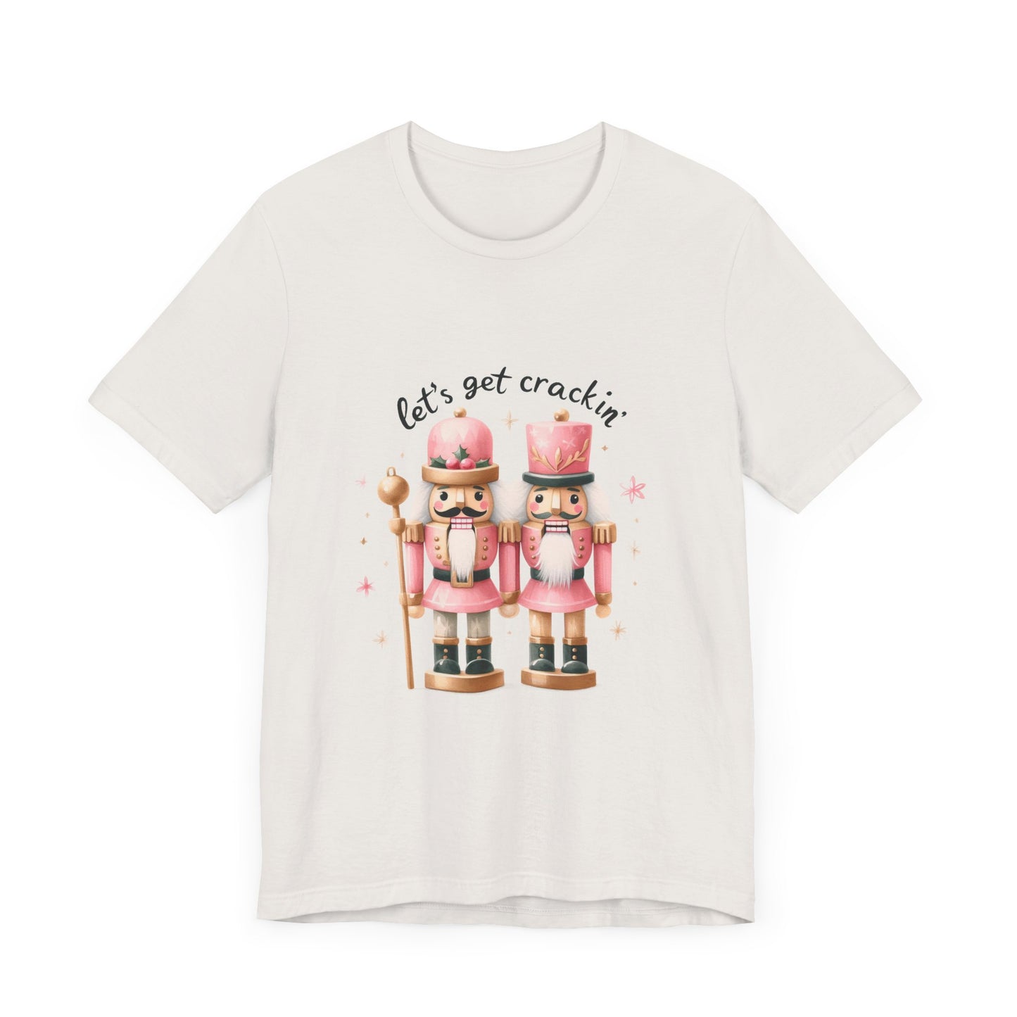 Funny Nut Cracker Christmas Women's Jersey Short Sleeve Tee
