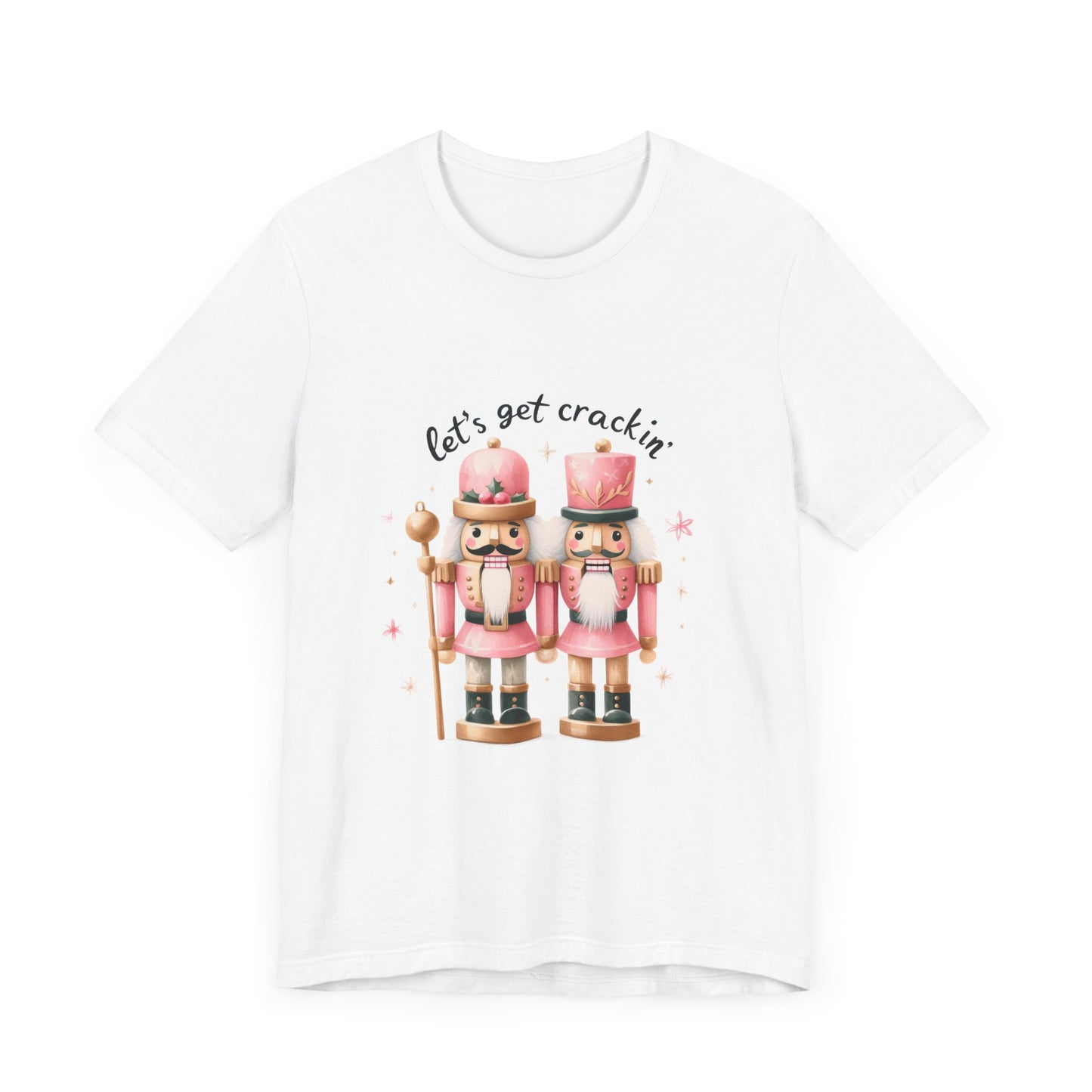 Funny Nut Cracker Christmas Women's Jersey Short Sleeve Tee
