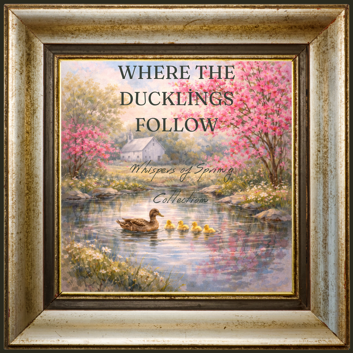 Where The Ducklings Follow - Whispers Of Spring Collection