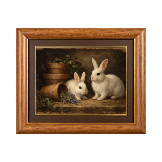 Lavender & Clay — Heirloom Rabbit Still Life